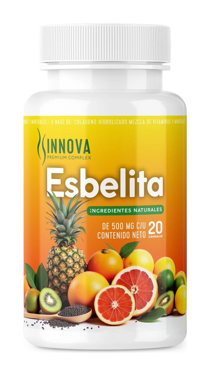 Esbelita — suplemento alimenticio en cápsulas, caja con 20 unidades
